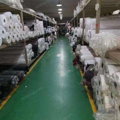广东长期求购布料，辅料及倒闭厂整厂回收