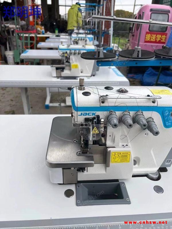 浙江出售二手杰克E4s-5包缝机 四线机