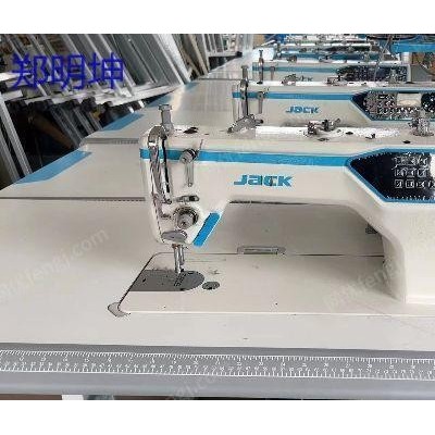 浙江回收二手杰克电脑平车 平缝机 工业缝纫机