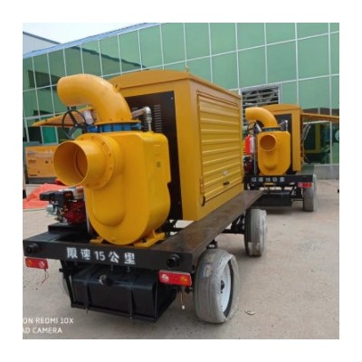 10寸排涝泵车 柴油防汛应急泵车 大流量抽水泵自吸移动泵车