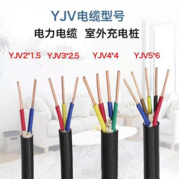浙江中策ZCYJV铜芯电缆线1-5芯工程国标线WDZYJY铜低压电力电线