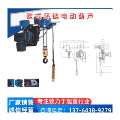 欧式环链电动葫芦 智能提升机（固定式、手推式、电动运行式）
